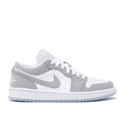 Air Jordan 1 Low White Wolf Grey 2021