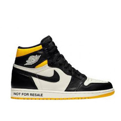 Air Jordan 1 Retro “Not For Resale Yellow 2018