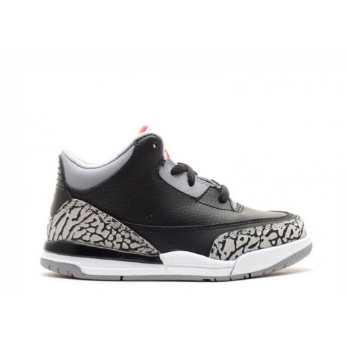 Air Jordan 3 Retro Black Cement 2011 Toddler