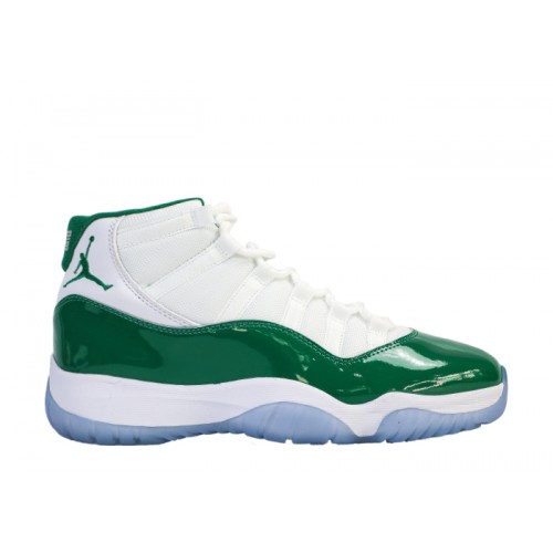 Air Jordan 11 Retro White And Green Oxidized