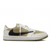 Travis Scott x Air Jordan 1 Low Golf Neutral Olive