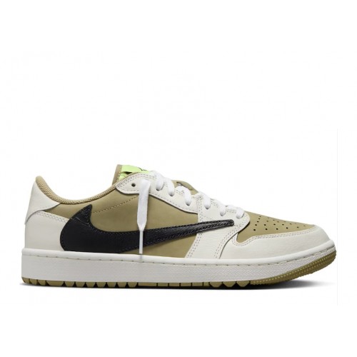 Travis Scott x Air Jordan 1 Low Golf Neutral Olive