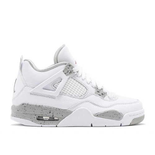 Air Jordan 4 Retro GS White Oreo 