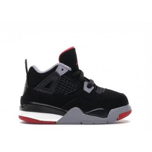 Air Jordan 4 Retro Bred 2019 Toddler