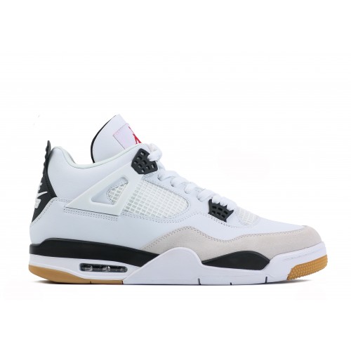 Air Jordan 4 Retro SP X Nike SB Milk White/Black Custom