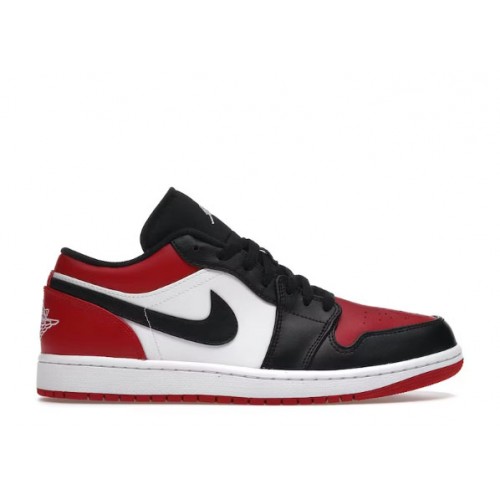 Air Jordan 1 Low Bred Toe 2021