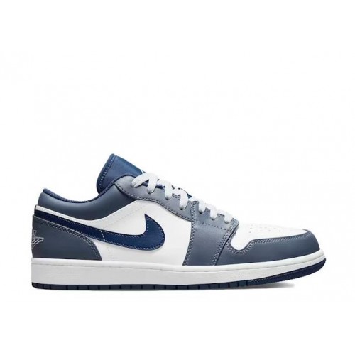 Air Jordan 1 Retro Low Slate Blue Navy 553560-414