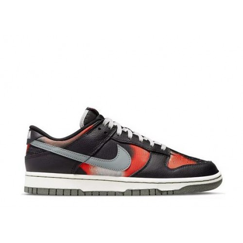 Nike Dunk Low “Graffiti” Black Red