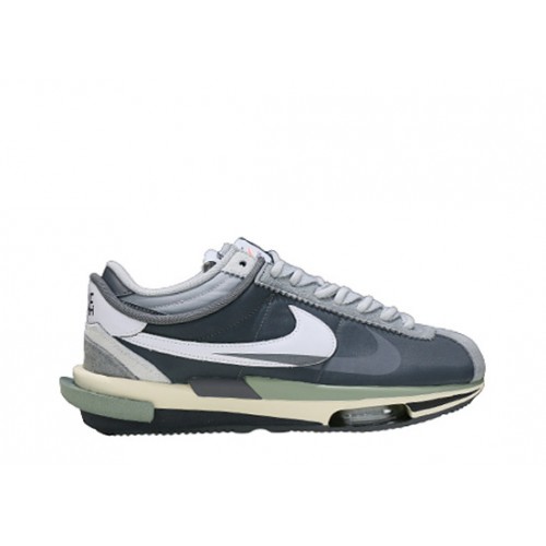 Sacai x Nike Cortez 4.0 White Gray 2022