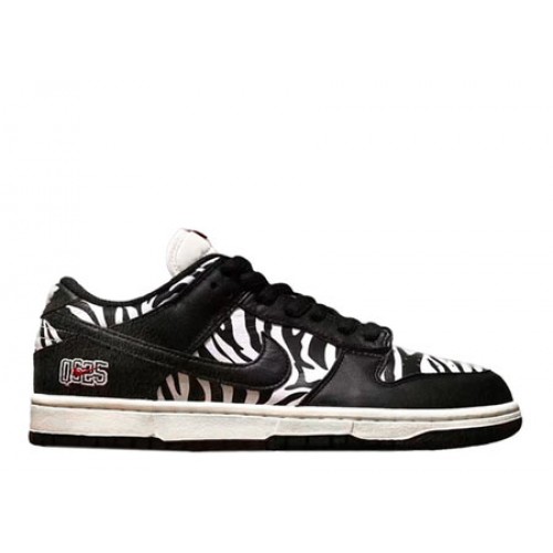 Nike SB Dunk Low Quartersnacks Zebra