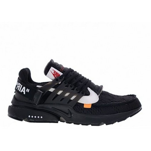 2018 Off White X Nike Presto Triple Black AA3830-001