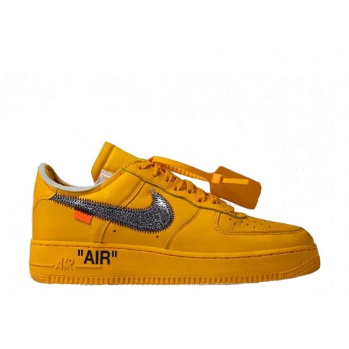 Off White x Air Force 1 “University Gold” 2021