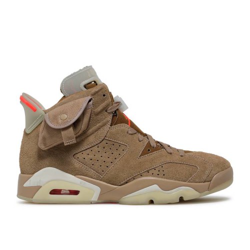 Travis Scott X Air Jordan 6 Retro “British Khaki”