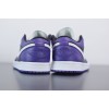 Air Jordan 1 Low Retro Court Purple Black 2020