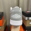 Air Jordan 1 Low White Wolf Grey 2021