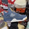 Air Jordan 4 Retro Levi's Denim (Levi's Tag)