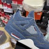 Air Jordan 4 Retro Levi's Denim (Levi's Tag)