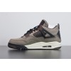 Air Jordan 4 Retro Travis Scott Olive Custom Shoes