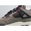 Air Jordan 4 Retro Travis Scott Olive Custom Shoes